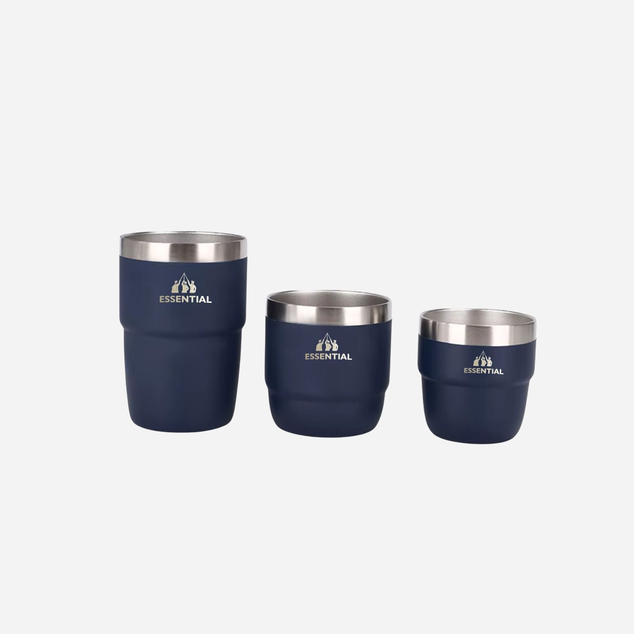 ESSENTIAL Heritage Steel Set™ | 4/6/8oz