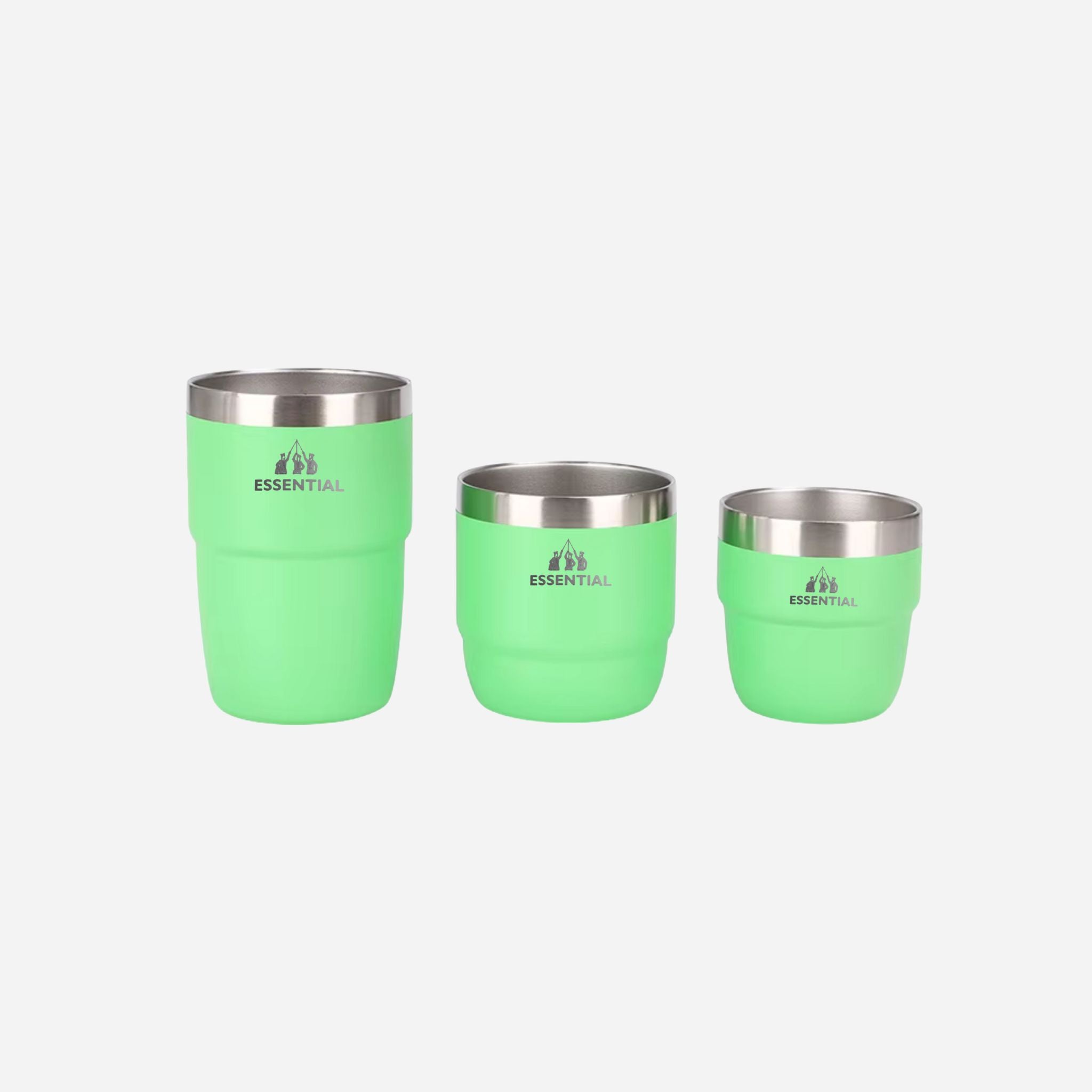 ESSENTIAL Heritage Steel Set™ | 4/6/8oz