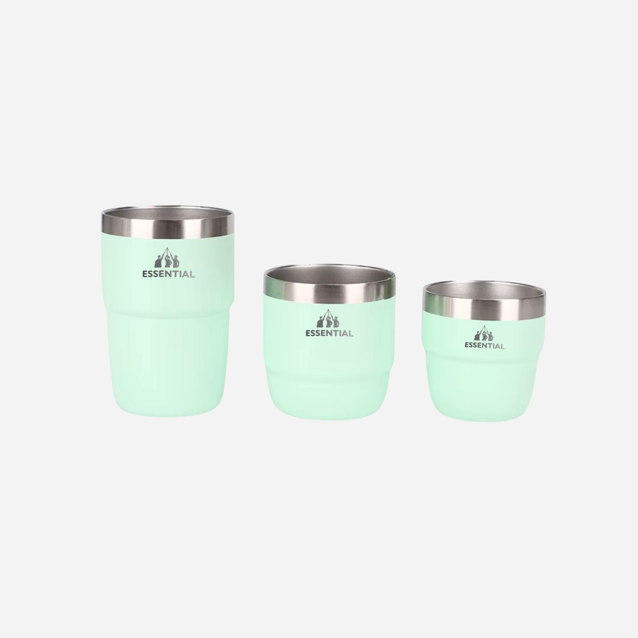 ESSENTIAL Heritage Steel Set™ | 4/6/8oz